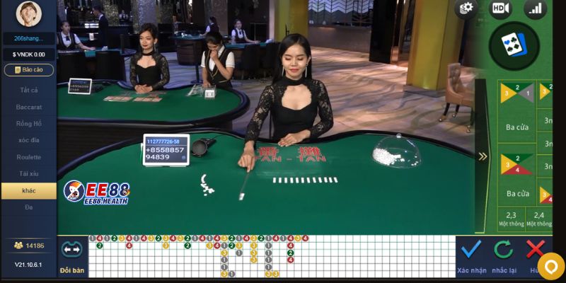 Những ưu điểm nổi bật của sảnh casino live EE88